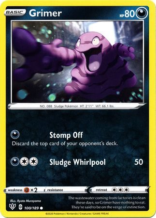 Grimer - 100/189