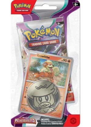 Growlithe blister pack (1 stk.) - SV2 Paldea Evolved