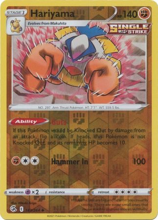 Hariyama - 143/264 - Reverse