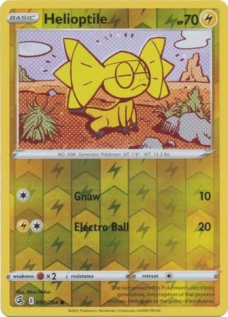 Helioptile - 98/264 - Reverse