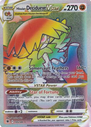 Hisuian Decidueye VSTAR - 195/189
