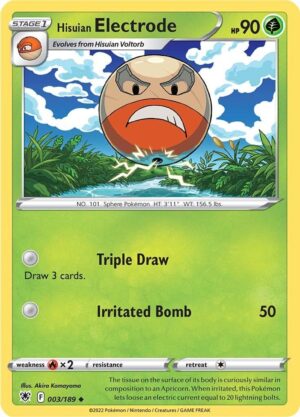 Hisuian Electrode - 3/189