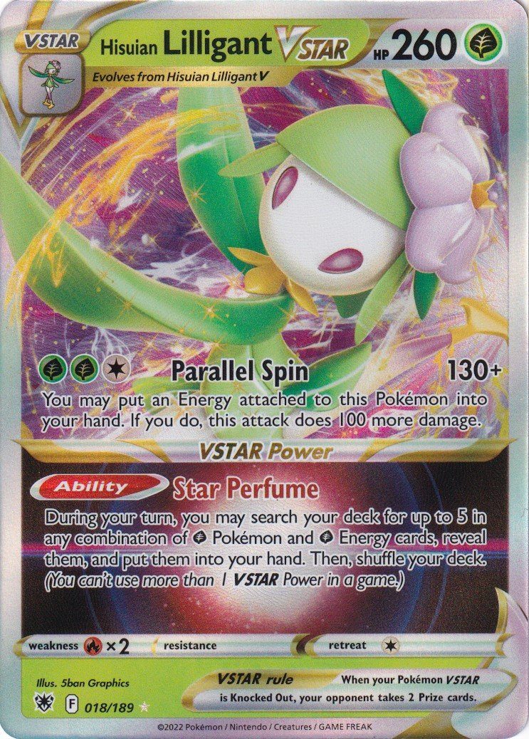 Hisuian Lilligant VSTAR - 18/189