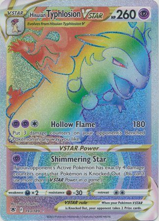 Hisuian Typhlosion VSTAR - 193/189