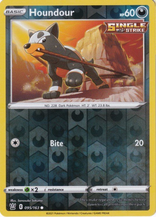 Houndour - 095/163 - Reverse