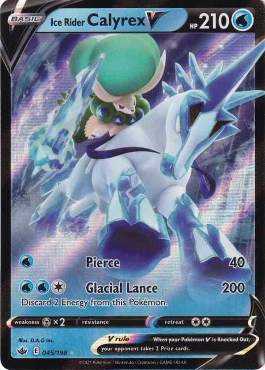 Ice Rider Calyrex V - 045/198