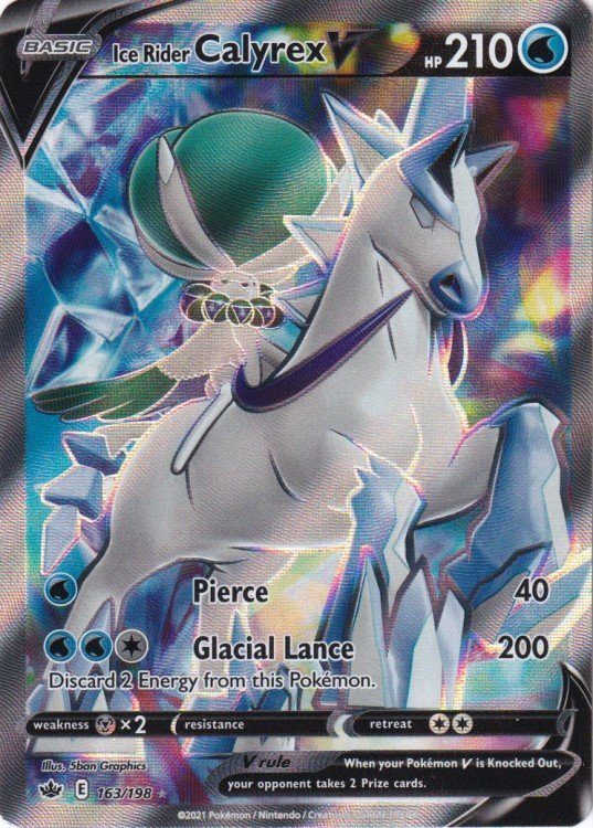 Ice Rider Calyrex V - 163/198