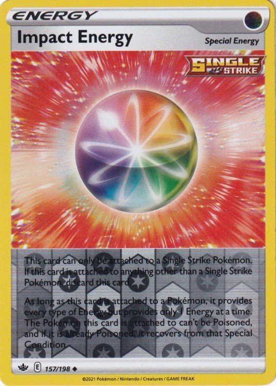 Impact Energy - 157/198 - Reverse