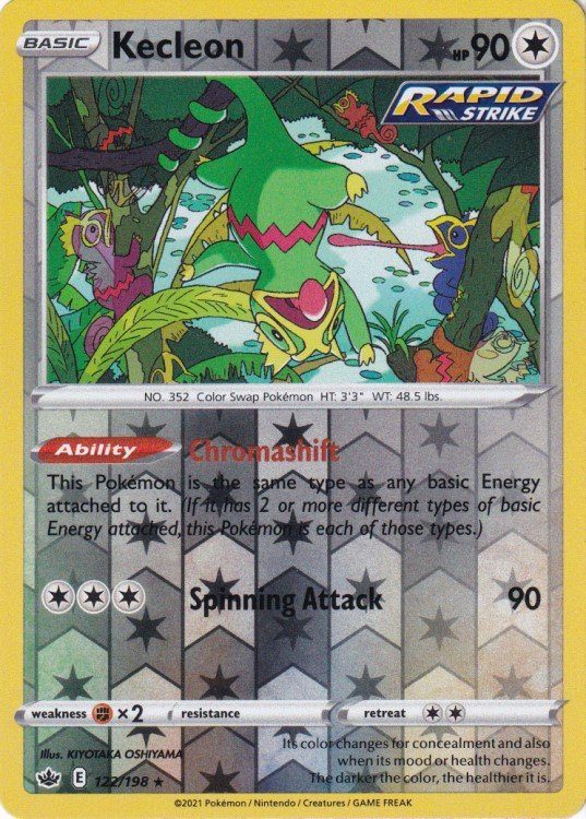 Kecleon – 122/198 – Reverse