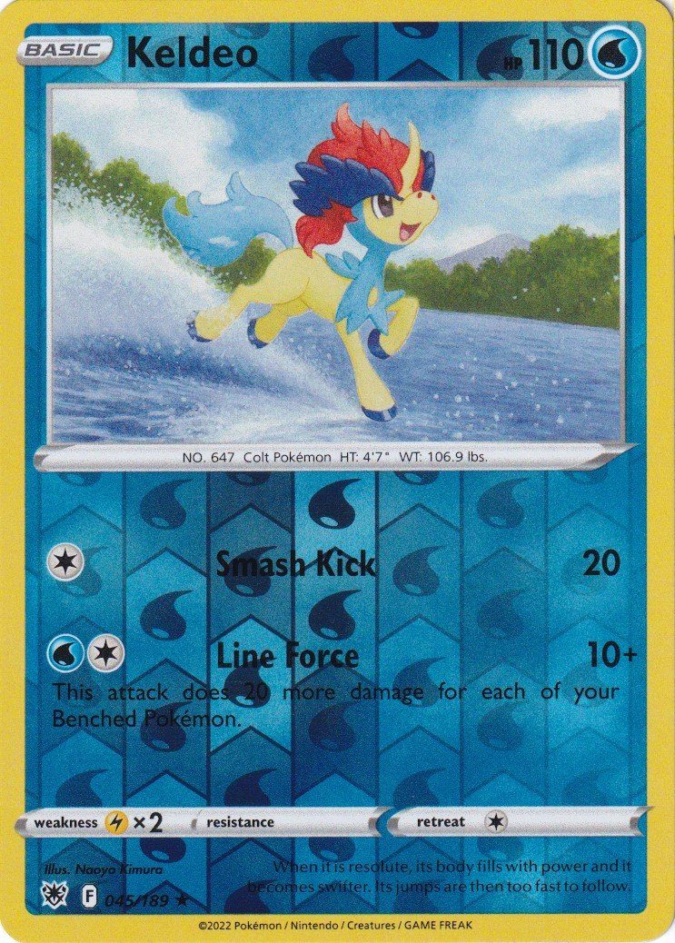 Keldeo - 45/189 - Reverse