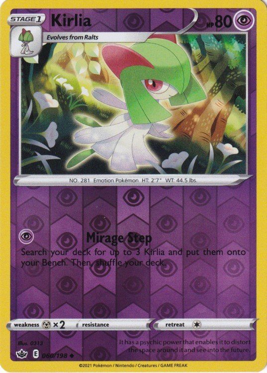Kirlia - 060/198 - Reverse