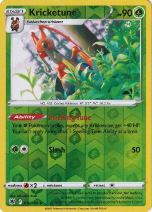 Kricketune - 10/189 - Reverse