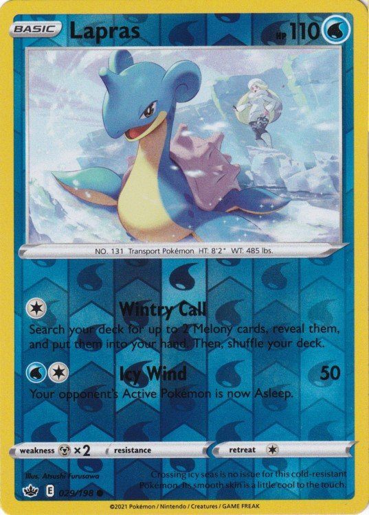 Lapras – 029/198 – Reverse