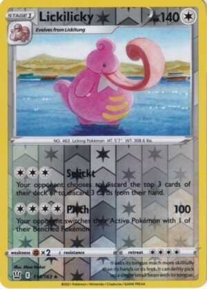Lickilicky - 114/163 - Reverse