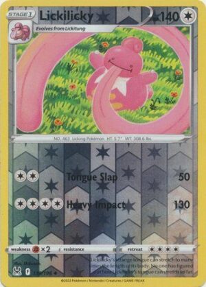 Lickilicky - 139/196 - Reverse