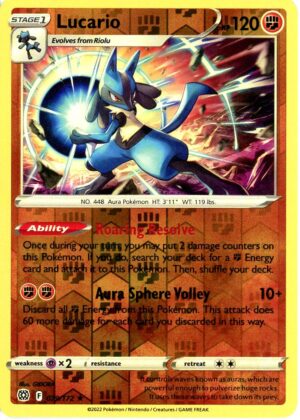 Lucario - 79/172 - Reverse