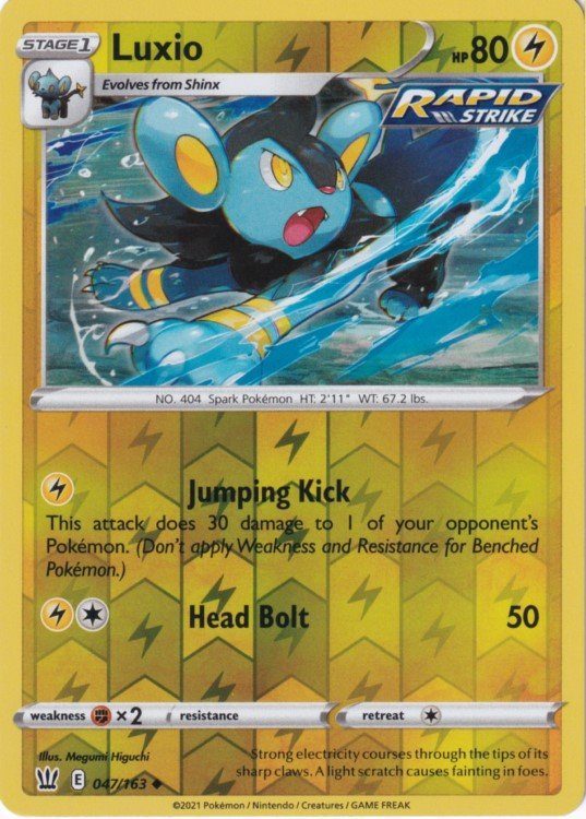 Luxio - 047/163 - Reverse