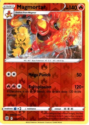 Magmortar - 20/172 - Reverse
