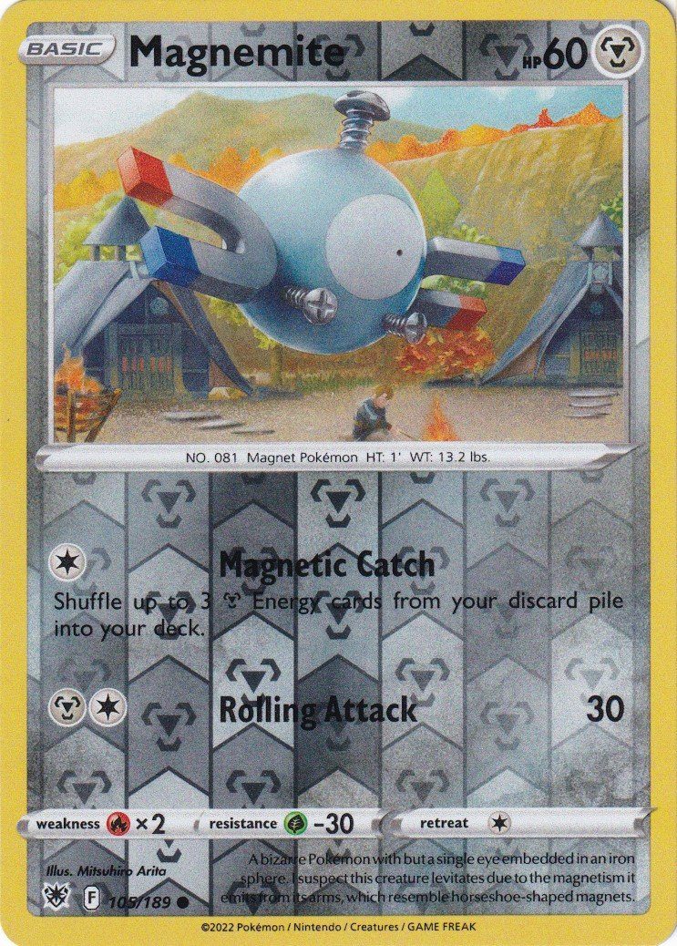 Magnemite – 105/189 – Reverse