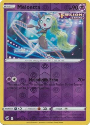 Meloetta - 124/264 - Reverse