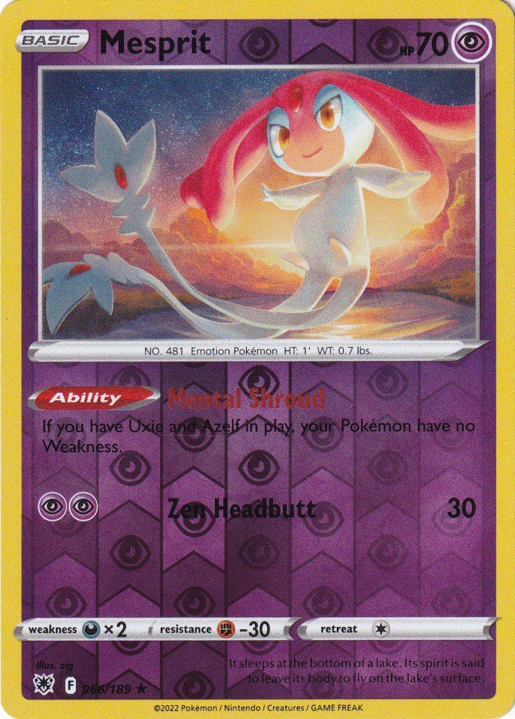 Mesprit – 66/189 – Reverse