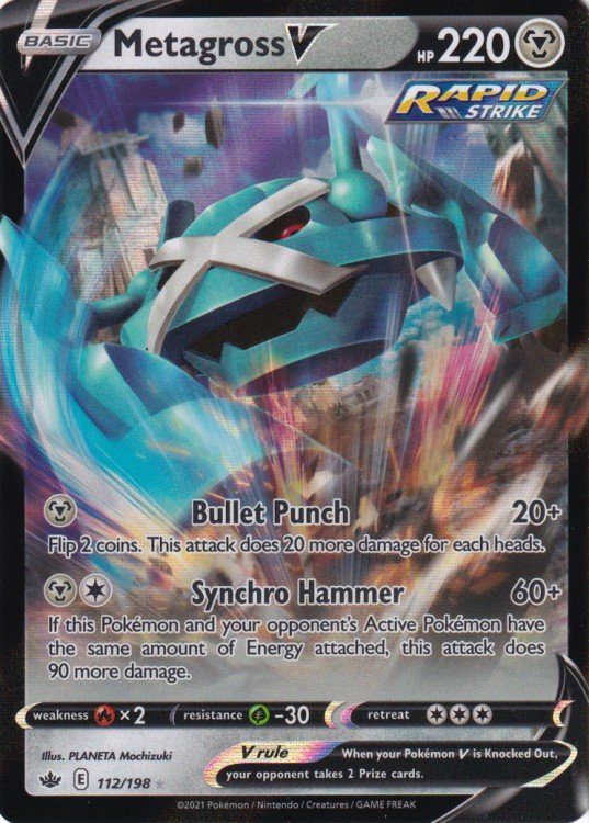 Metagross V - 112/198