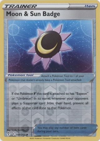 Moon & Sun Badge - 151/203 - Reverse