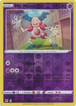 Mr. Mime - 67/196 - Reverse
