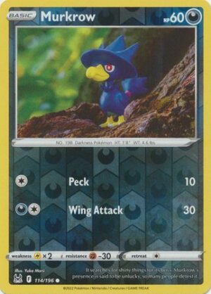Murkrow - 114/196 - Reverse
