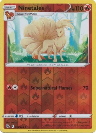 Ninetales – 30/264 – Reverse