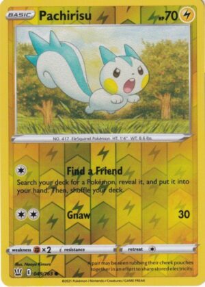 Pachirisu - 049/163 - Reverse