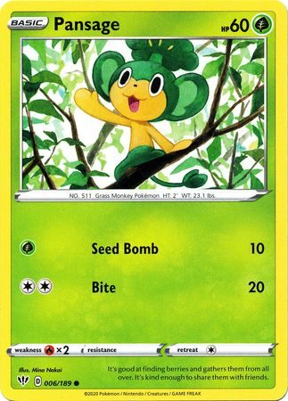 Pansage - 006/189