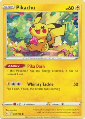 Pikachu - 52/196