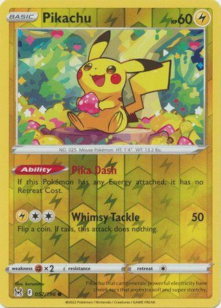 Pikachu - 52/196 - Reverse