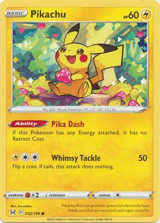Pikachu - 52/196