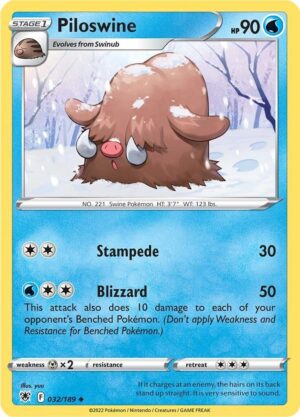 Piloswine - 32/189