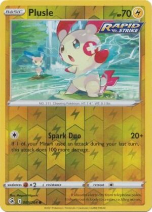 Plusle - 89/264 - Reverse
