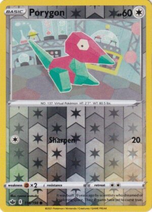 Porygon - 116/198 - Reverse