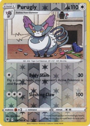 Purugly - 128/189 - Reverse