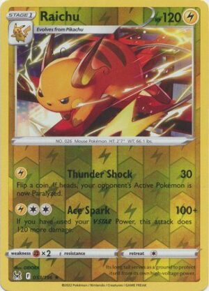 Raichu - 53/196 - Reverse