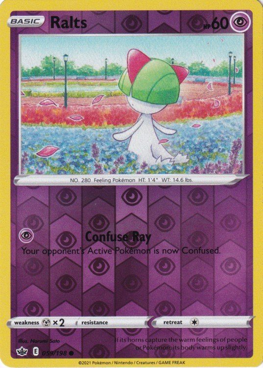 Ralts - 059/198 - Reverse