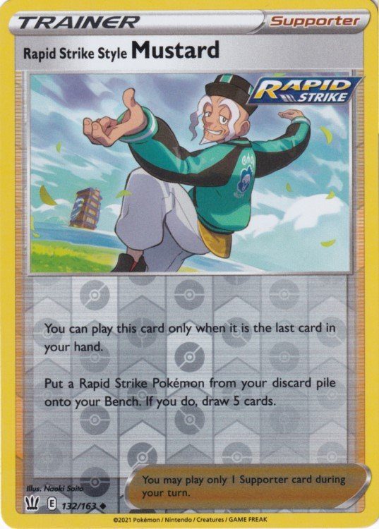 Rapid Strike Style Mustard - 132/163 - Reverse