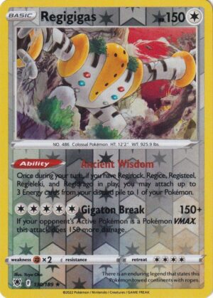 Regigigas - 130/189 - Reverse