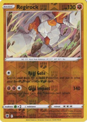 Regirock - 75/189 - Reverse