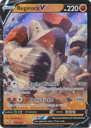 Regirock V – 104/202