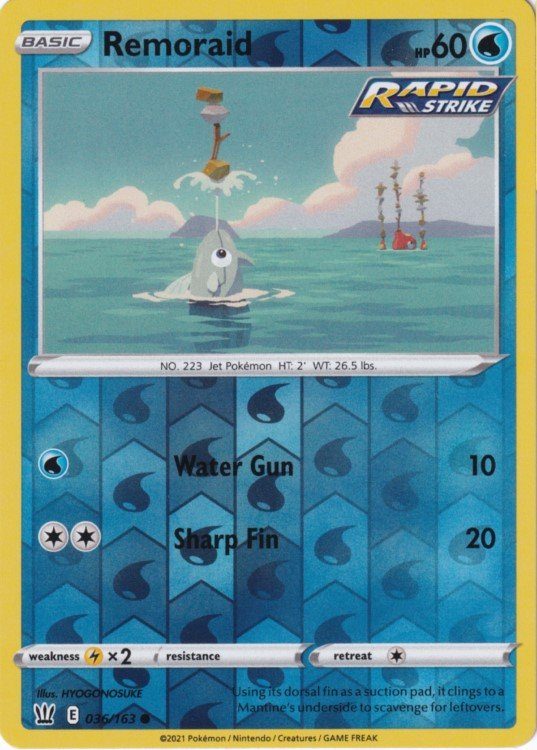 Remoraid - 036/163 - Reverse