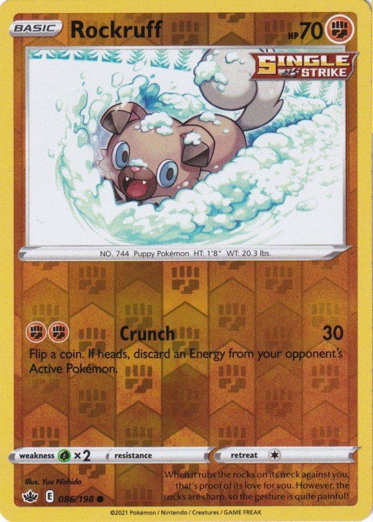 Rockruff - 086/198 - Reverse