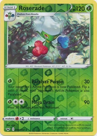 Roserade – 4/202 – Reverse