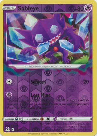 Sableye - 70/196 - Reverse