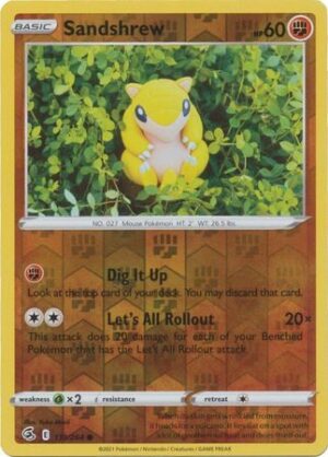 Sandshrew - 131/264 - Reverse